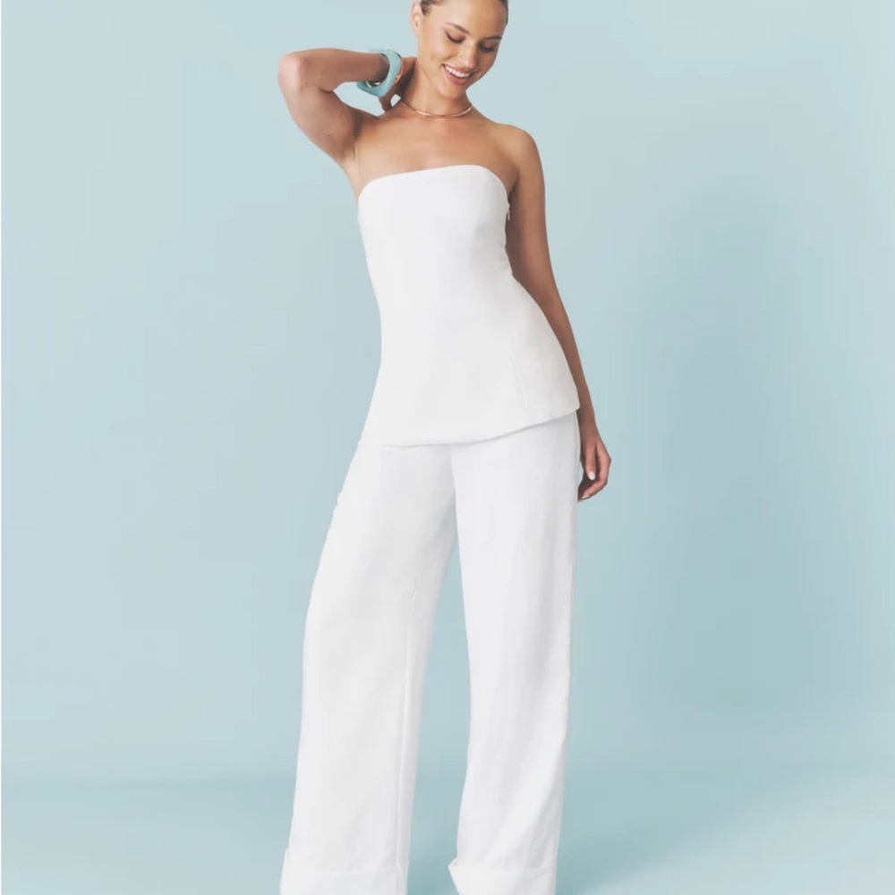 (New With Tags) Six Stories bandeau top and tailored pants